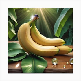 Bananas Canvas Print