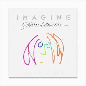 IMAGINE | POP ART COVER Canvas Print