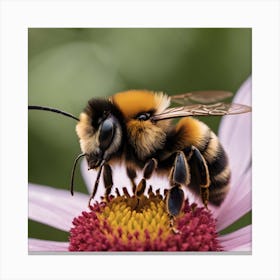 Bumble Bee 2 1 Canvas Print