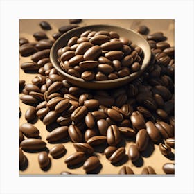 Coffee Beans 315 Canvas Print