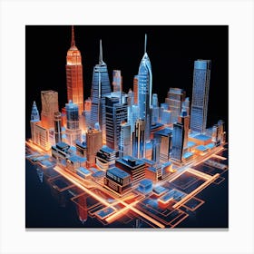 New York City 7 Canvas Print