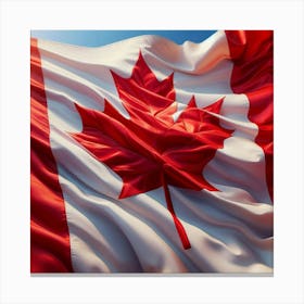 Canadian Flag 1 Canvas Print