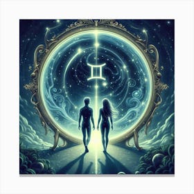 Zodiac Sign 6 Canvas Print