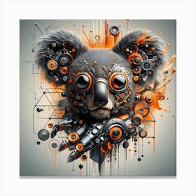 Robot Koala 1 Canvas Print