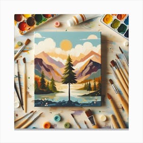 Creative imagination Canvas Print