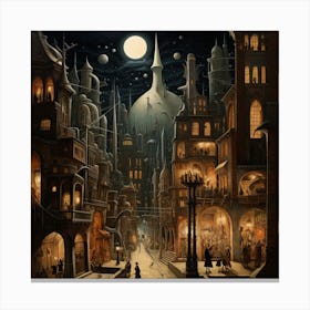 City Of The Dead Canvas Print