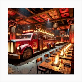 Sovereign Flame Restaurant Concept 1 Canvas Print