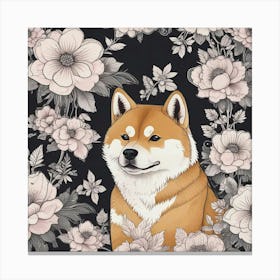 Shiba Inu 41 Canvas Print