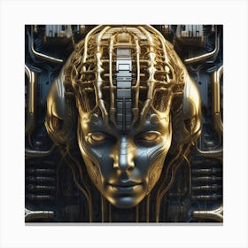 Futuristic Woman 60 Canvas Print