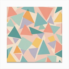 Abstract Triangles 11 Canvas Print