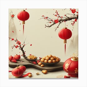 Chinese New Year Canvas Print