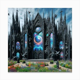 Dark Cathedral 2 Canvas Print