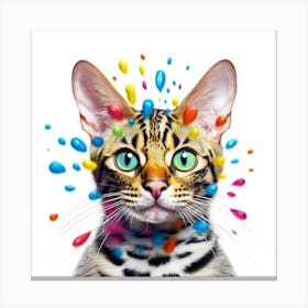 Bengal Cat Canvas Print