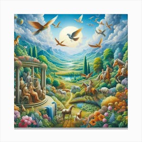 Garden Of Eden2 Canvas Print