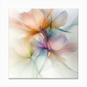 Pastel X Ray Icm Flowers 8 1 Stampe su tela