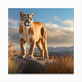 Monarch of the Mountain 1 Canvas Print