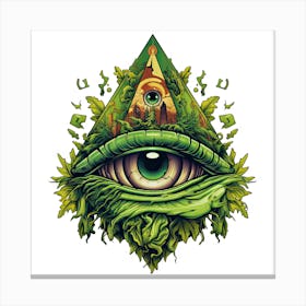 All Seeing Eye Canvas Print