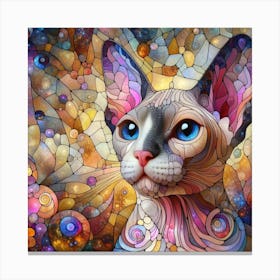 Sphynx-cat 1 Canvas Print