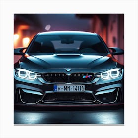 Bmw M4 Canvas Print