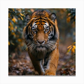 Tiger In The Forest 1 Canvas Print