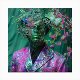 'The Green Man' Canvas Print