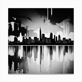 New York City Skyline 76 Canvas Print