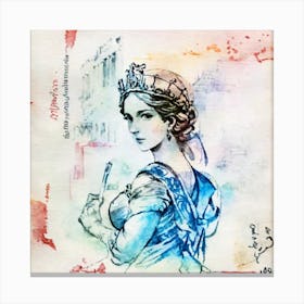 Elizabeth I Canvas Print