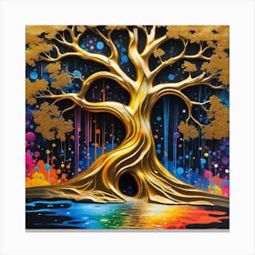 Tree Of Life 313 Canvas Print