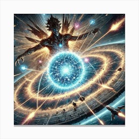 Exulon Gravitational Shielding Converted Canvas Print