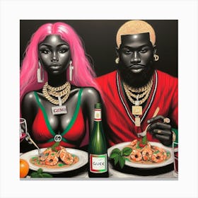 Gucci Mane & Nas Lienzo