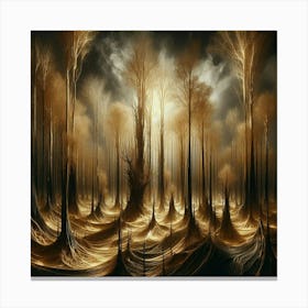 Dark Forest 13 Canvas Print