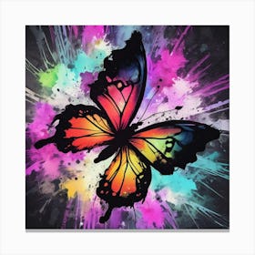 Butterfly Painting 234 Canvas Print