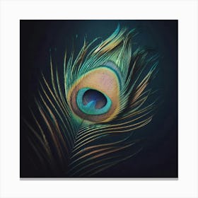 Peacock Feather 3 Canvas Print