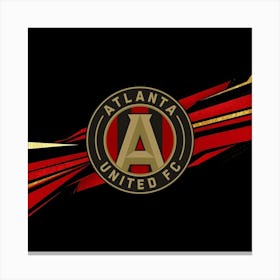 Atlanta United FC Logo Wall Art Canvas Print