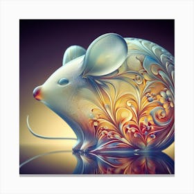 Glass Mouse 4 Canvas Print