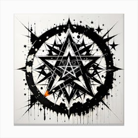 Pentagram Canvas Print