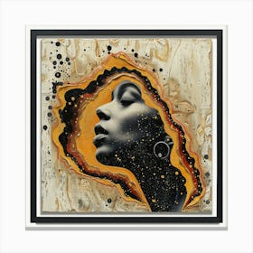 'Black Woman' Canvas Print