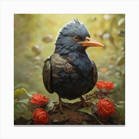 Eagle bird art Canvas Print