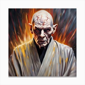 Starwars Supreme Leader Snoke Canvas Print