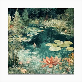 Lily Pond 1 Canvas Print