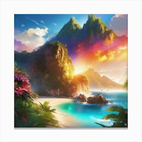 Tropical Paradise 19 Canvas Print