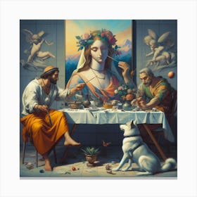 Last Supper Canvas Print