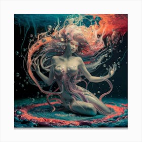 In The Captivating Artwork Polymorphic Renaissance Canvas Print