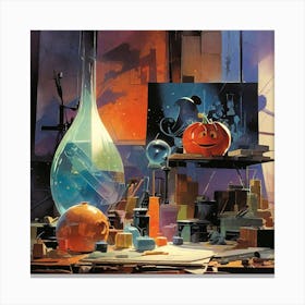 Leonardo Diffusion Xl Disney Pixar Movie Poster Still Life By 0 Canvas Print