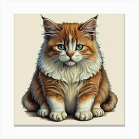 Coon Cat Canvas Print