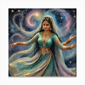 Lord Krishna Canvas Print