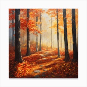 Autumn Forest 1 Canvas Print