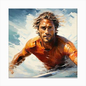 Surfer 10 Canvas Print