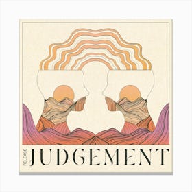 Release Judgement Textured Canvas Print