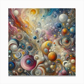 Abstract Painting Canvas Print